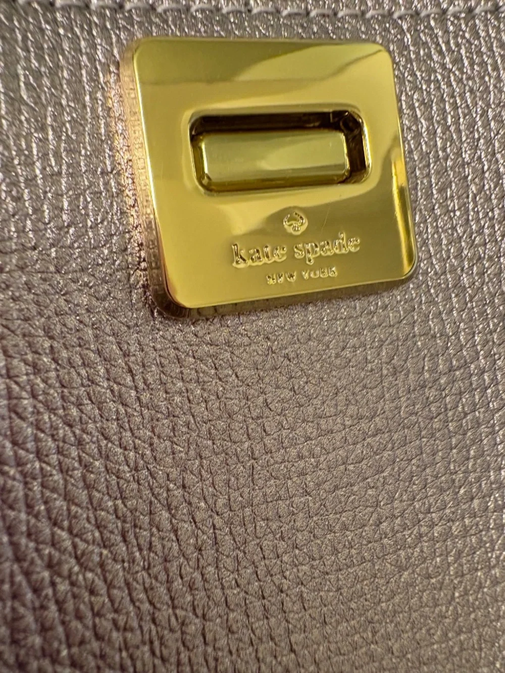 Kate Spade Phoebe Metallic Purple Bag
